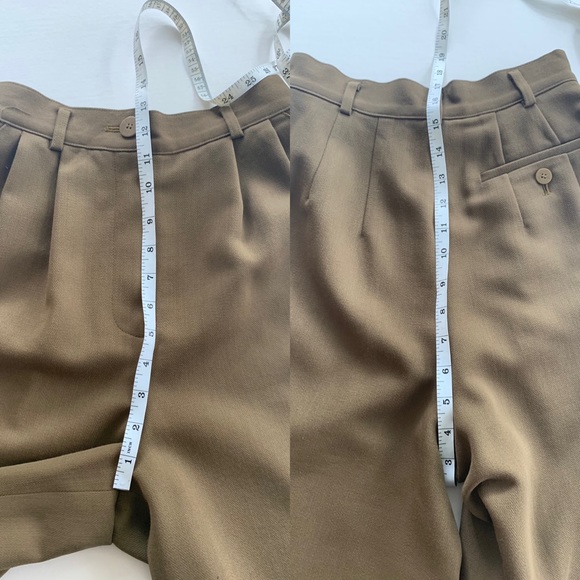 Vintage High Rise Pleat Front Shorts - Picture 5 of 6